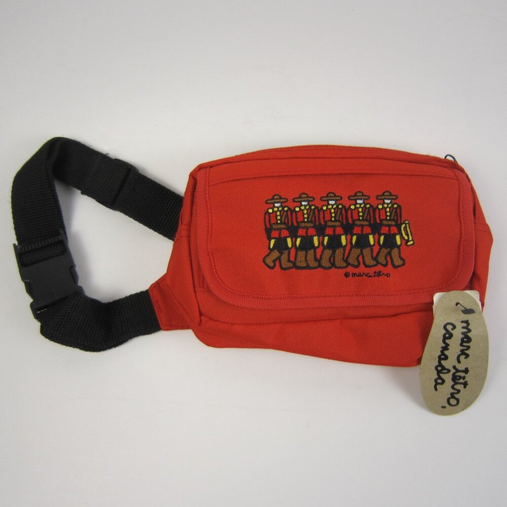 Marc Tetro Vintage Red RCMP Youth Fanny / Waist Pack - 37" Long - NEW(OTHER)